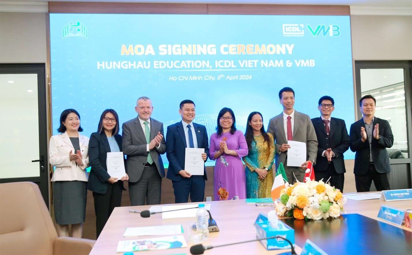 HungHau Education and ICDL Join Forces to Enhance Students’ Digital Competence Standards in Vietnam