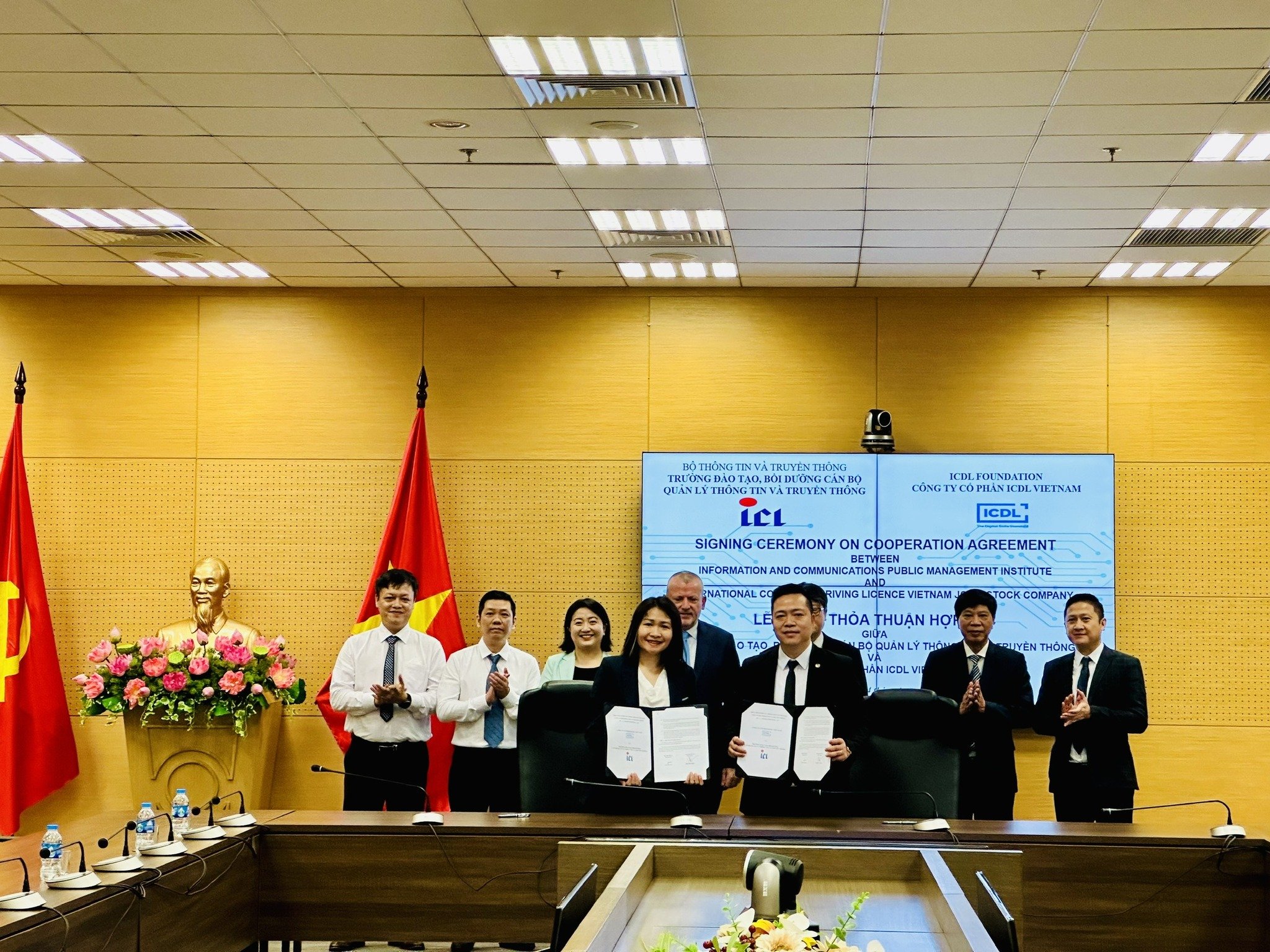 Information and Communications Public Management Institute (ICI) Partners with ICDL Vietnam to Empower Civil Servants with Essential Digital Skills