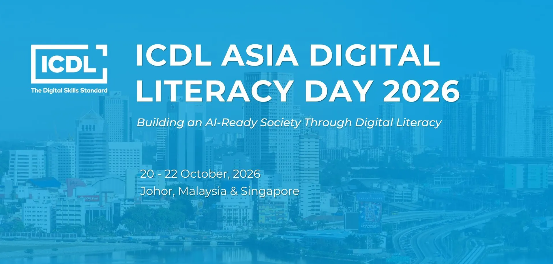 ICDL Asia Digital Literacy Day 2026 Set to Take Place in Johor, Malaysia and Singapore